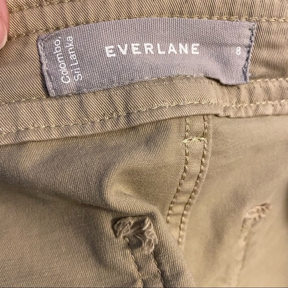 Everlane Lightweight Straight Leg Crop Pant - Picture 4 of 13